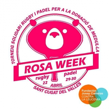 Torneig solidari per la donació de medul.la òssia, Sant Cugat, dies 22, 29 i 30 de abril